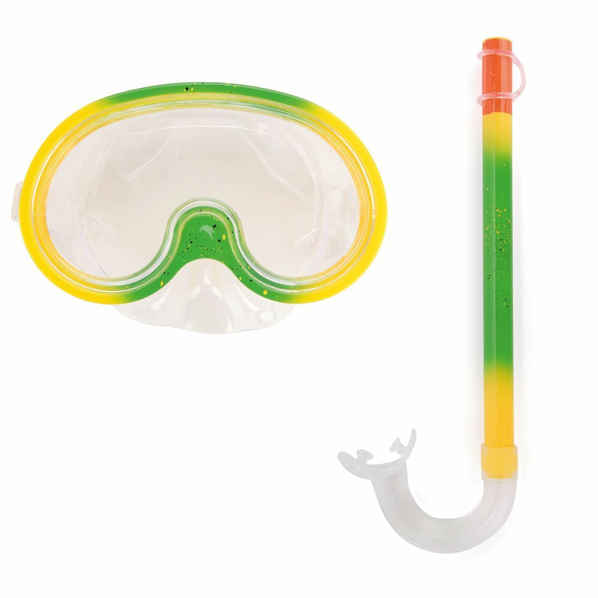 Multi Colour Child Kid Junior Swimming Diving Mask & Snorkel Holiday Sport Set