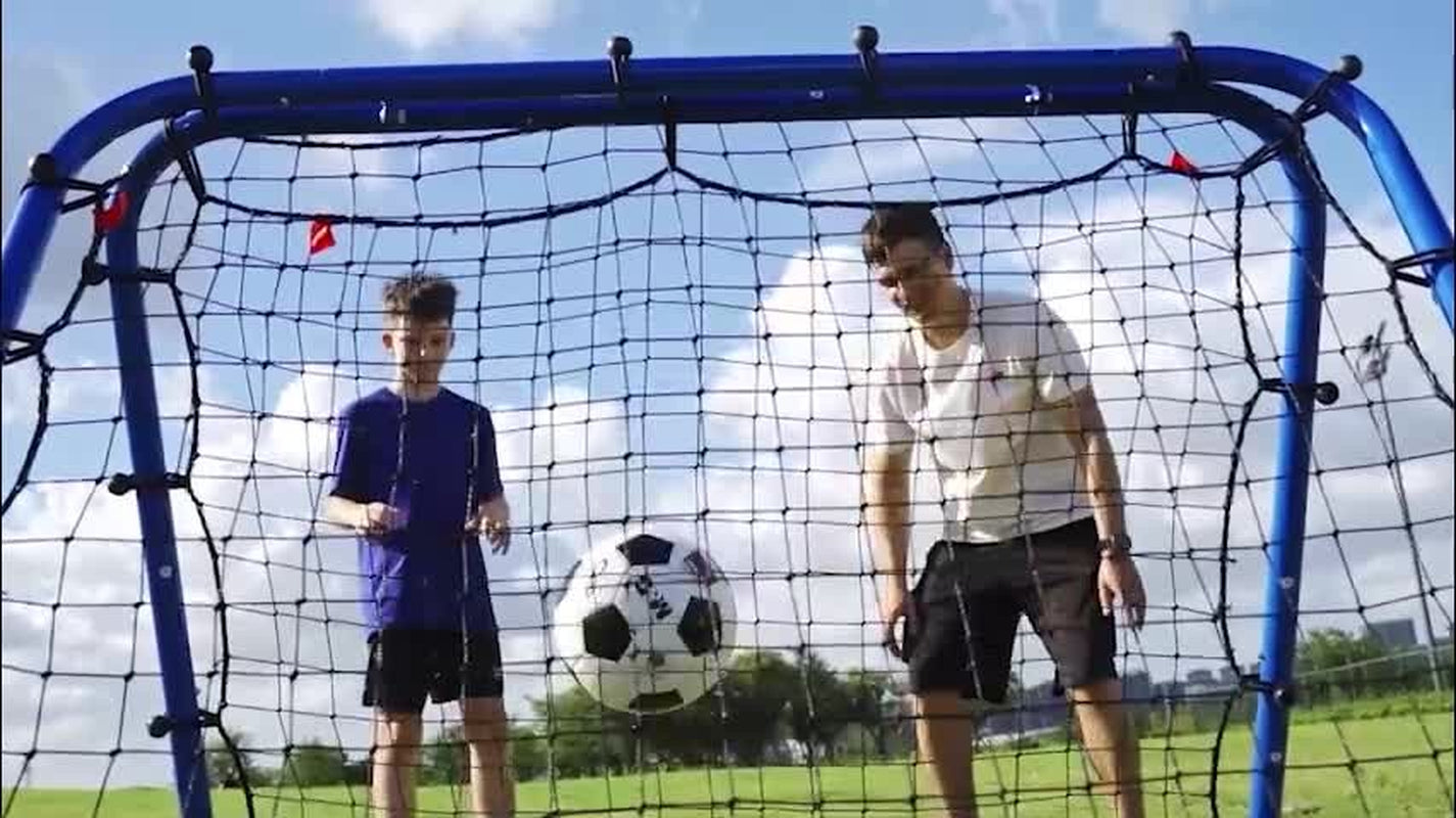 Outdoor Rebounder Net Football Goal Training Target Goal