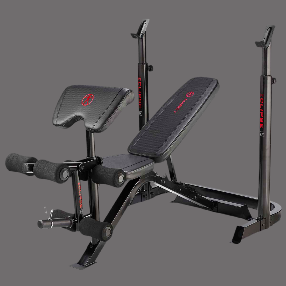 BE3000 Eclipse Weight Bench & Squat Rack