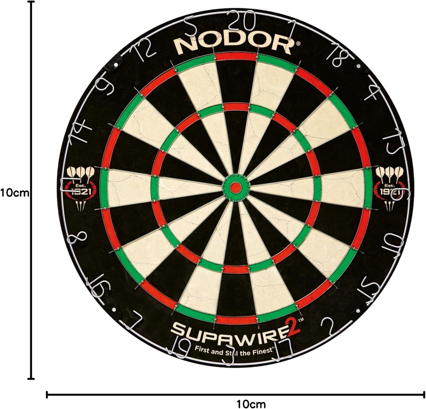 Darts Supawire 2 Professional Bristle Dartboard