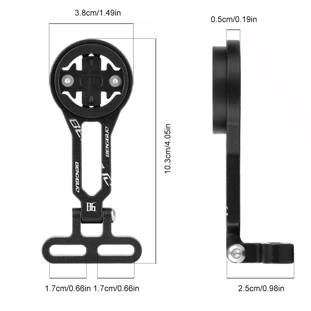 Adjustable Bicycle Mount Bike Accessories Extended Bike Computer Mount Combo Extended Mount for Bike Lights Sports Action Camera