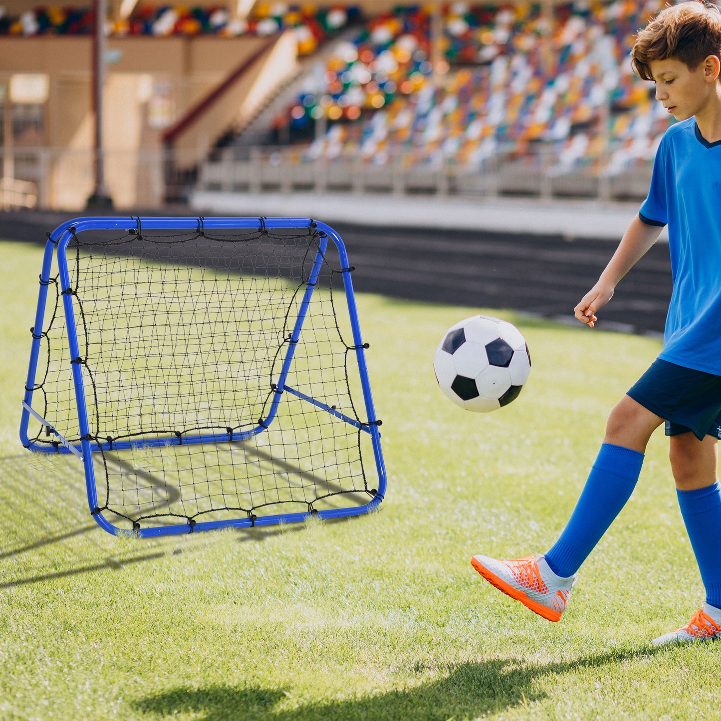 Outdoor Rebounder Net Football Goal Training Target Goal