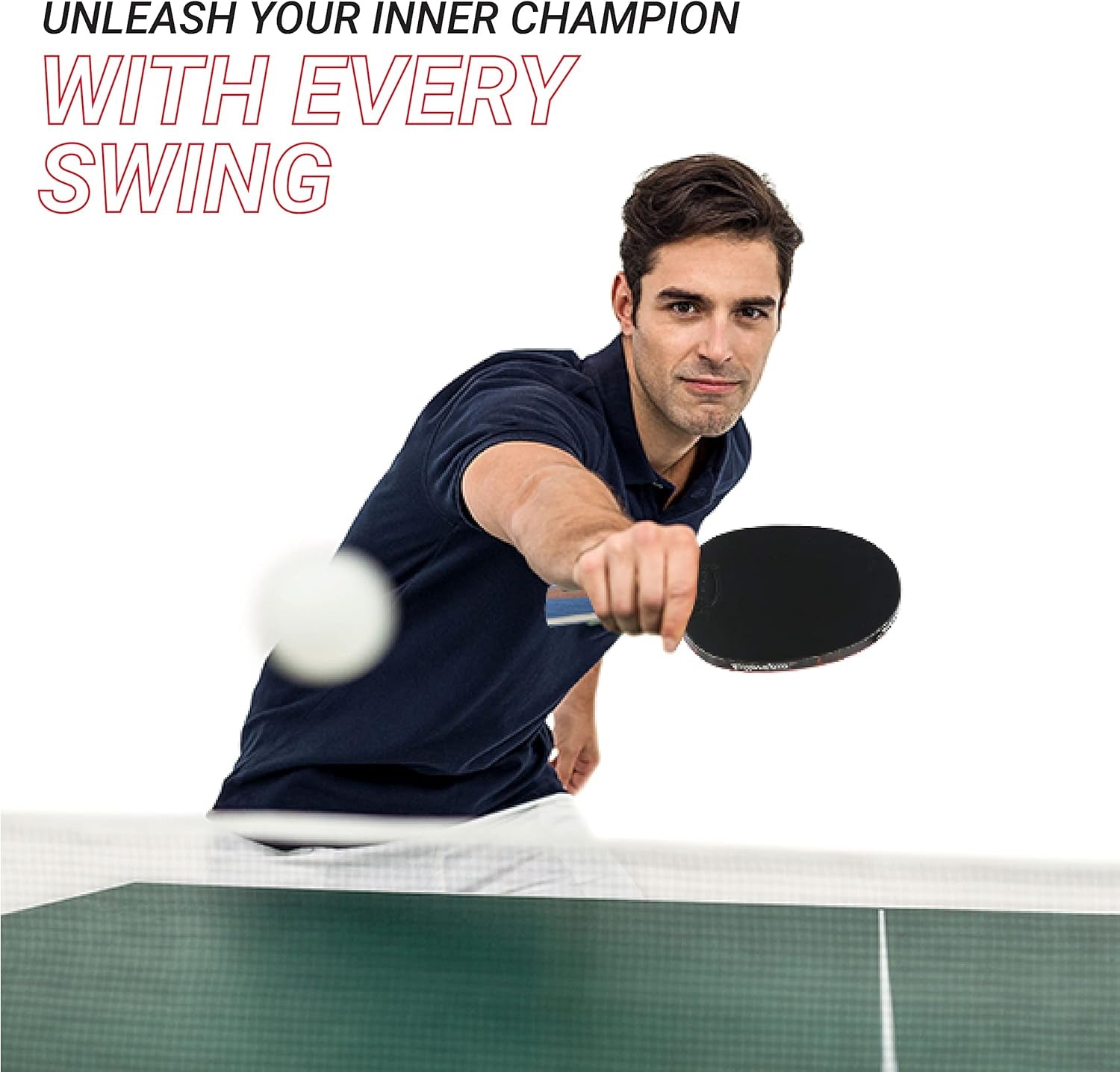 - Jet Set of 4 Table Tennis Paddle - 4 Ping Pong Paddles and 6 Ping Pong Balls - Perfect Table Tennis Paddle for Beginner to Advanced Players - Premium Quality