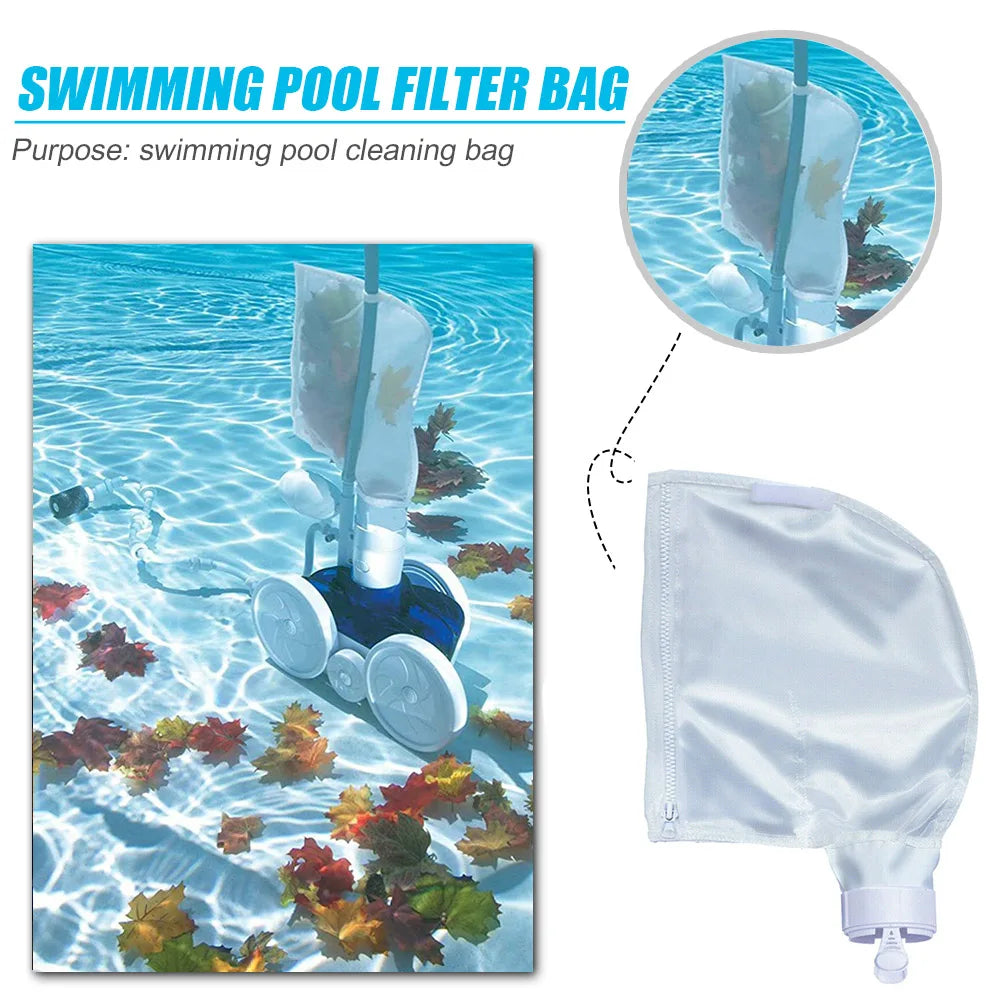 Swimming Pool Cleaner Zipper Filter Bag for Polaris 280 480 Pool Filter Parts