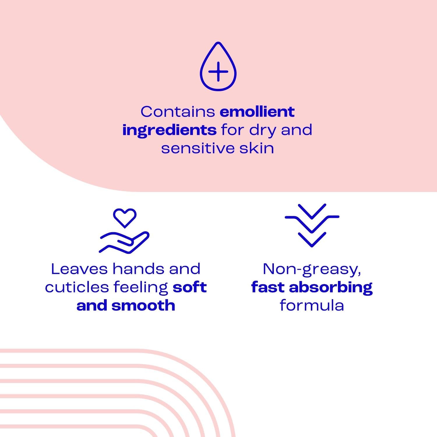 Daily Hand Cream 50 Ml –  Hand Cream for Very Dry Hands - Hand Moisturiser for Dry Skin and Sensitive Skin - Non-Greasy Hand Repair Cream for Soft and Supple Hands - Fast Absorption Formula