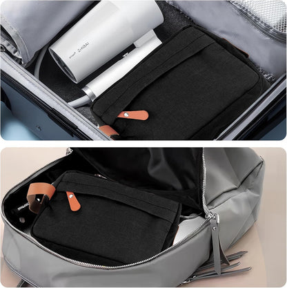 Toiletry Bag for Men and Women Portable Travel Wash Bag Travel Toiletry Wash Bag with Handle Lightweight Dopp Kit Toiletries Cosmetic Organizer Bagshaving Bag for Toiletries Accessories