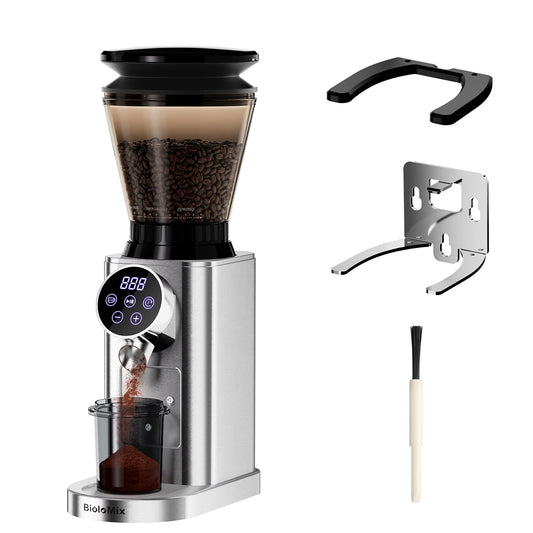 Electric Conical Burr Coffee Grinder with Removable Holder,With 48 Grind Settings Adjustable,For Espresso Coffee