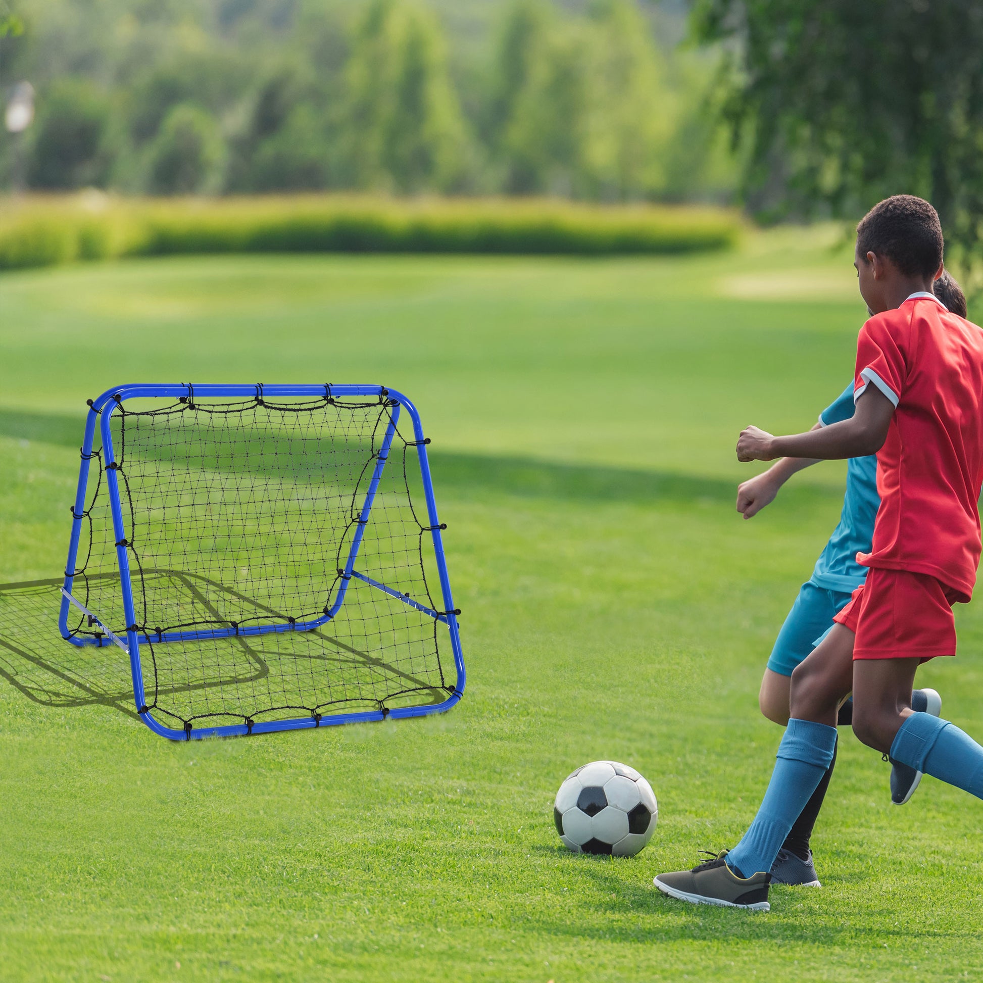 Outdoor Rebounder Net Football Goal Training Target Goal