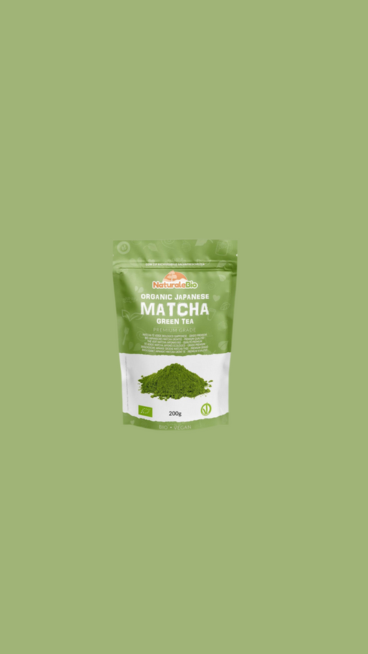 Japanese Organic Matcha Green Tea Powder Premium Grade Use for Drinking, Cooking