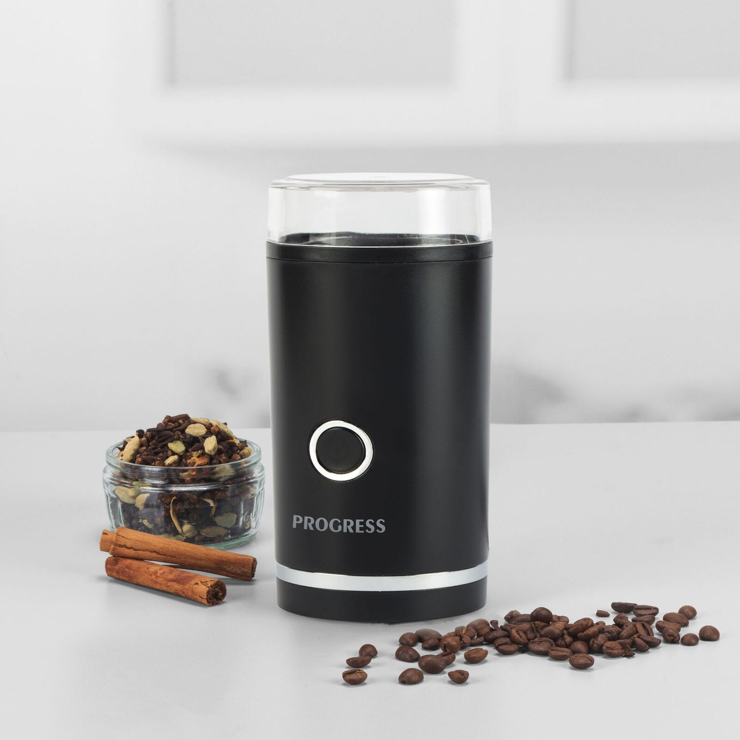 Progress Electric Coffee Grinder Mill for Coffee Beans/Herbs/Sp