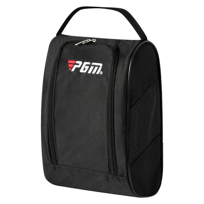 Unisex Golf Shoe Carrier Bags Portable Nylon Golf Shoe Pocket with Zipper Hand-Held Breathable Ultra-Light Sports Accessories