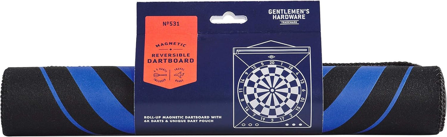 Reversible Roll up Dartboard,Blue,35.6 X 17.8 X 10.2 Centimetres