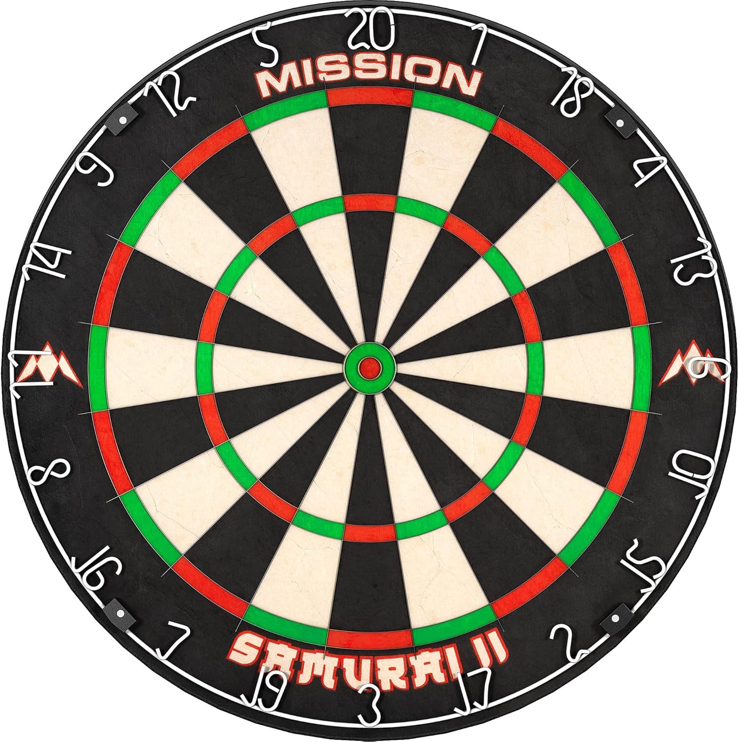 DB023 Samurai II | Professional Competition Standard Dartboard with Ultra Thin Wire Construction and Non Fade Colours