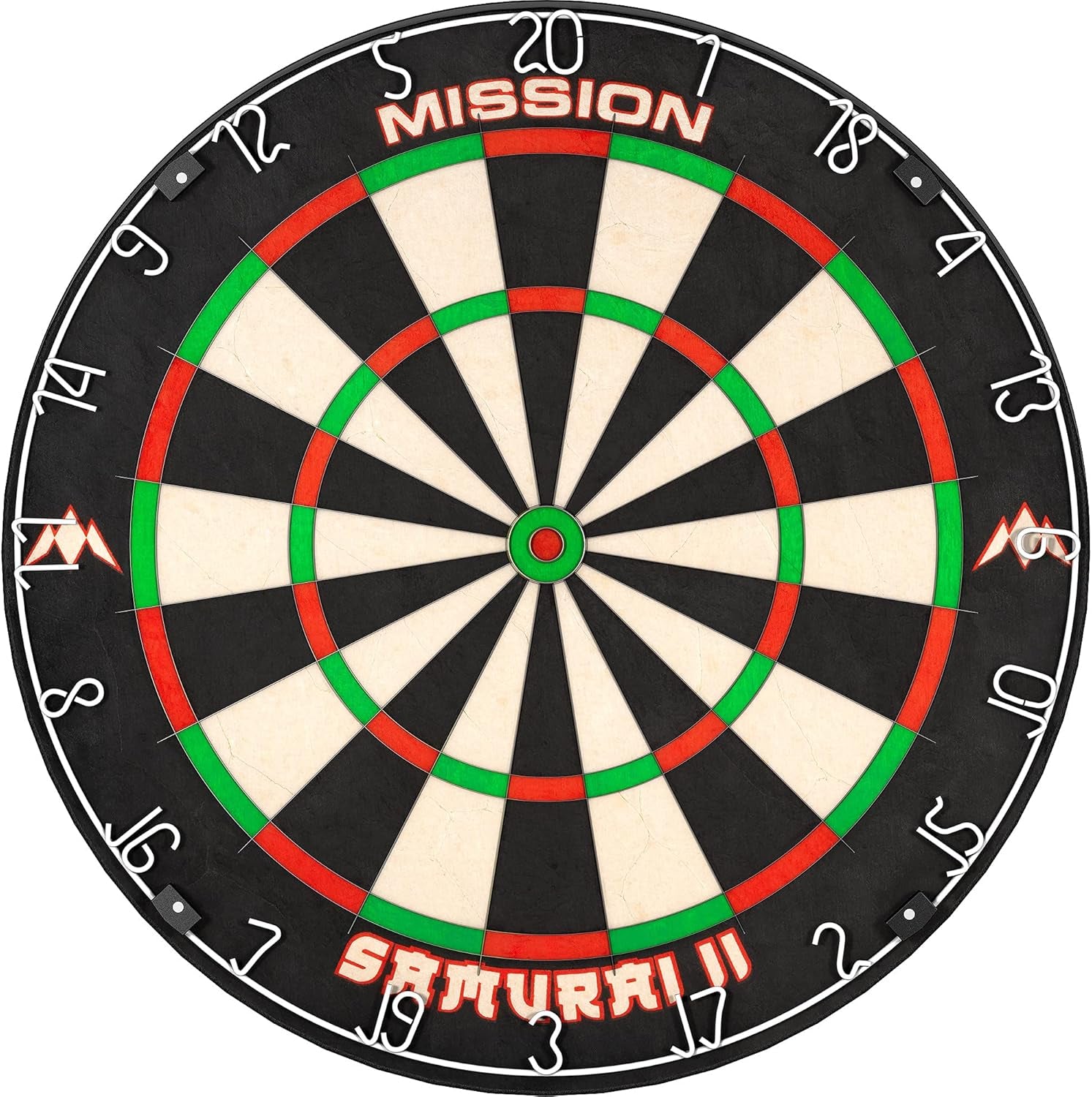 DB023 Samurai II | Professional Competition Standard Dartboard with Ultra Thin Wire Construction and Non Fade Colours