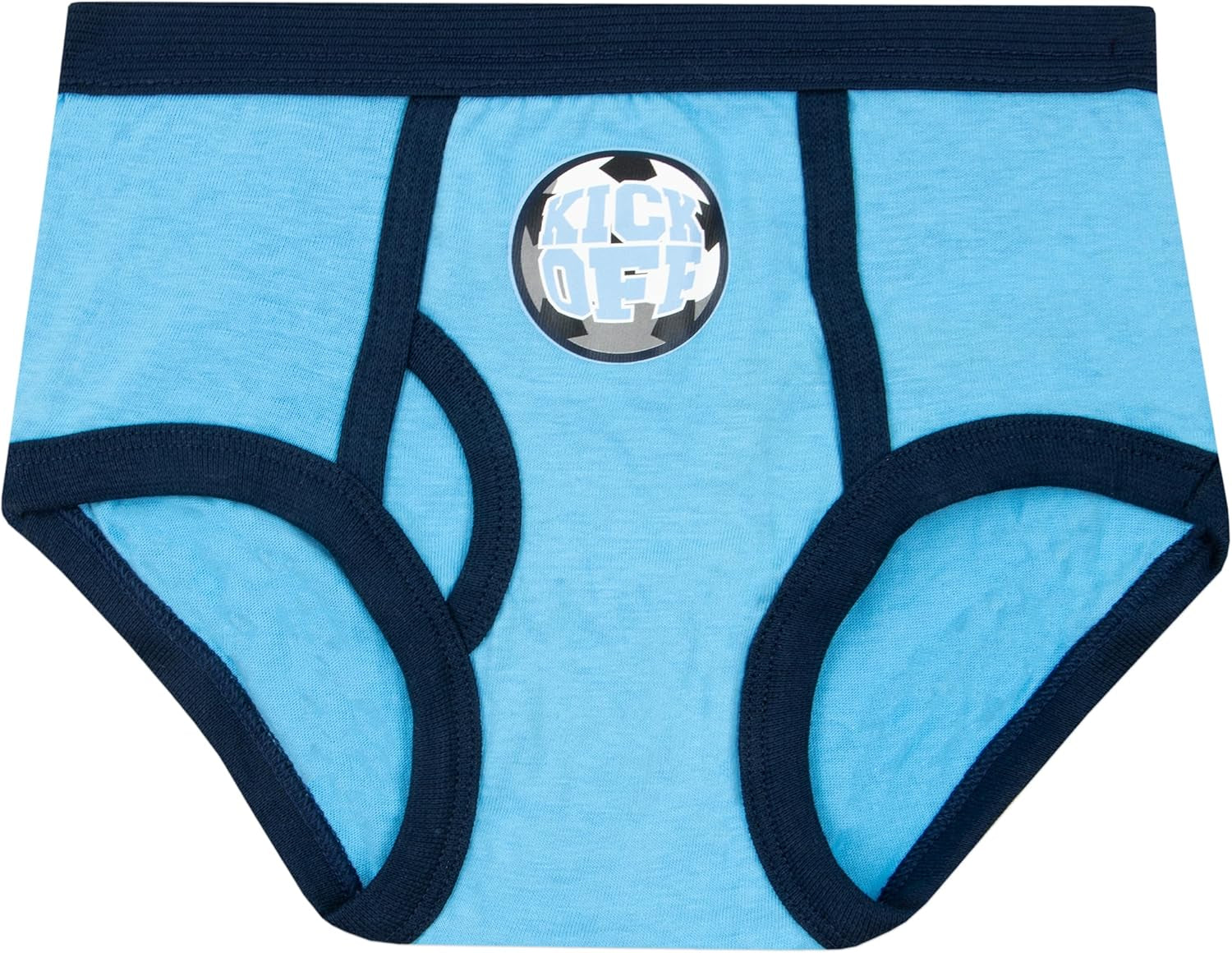 Boys Underwear | Football Briefs 5 Pack | Soft Cotton Boys Briefs | Ages 3 to 8 Years
