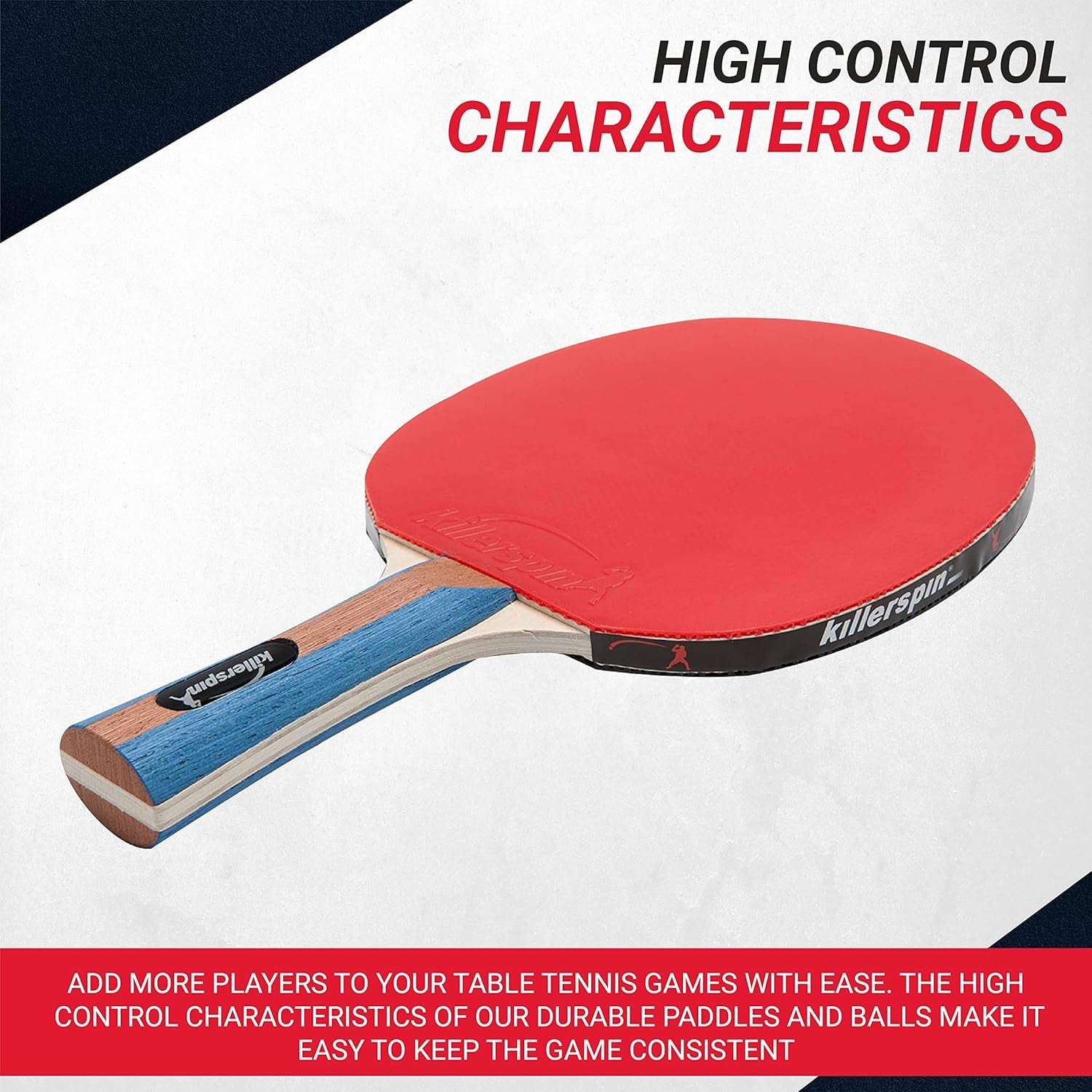 - Jet Set of 4 Table Tennis Paddle - 4 Ping Pong Paddles and 6 Ping Pong Balls - Perfect Table Tennis Paddle for Beginner to Advanced Players - Premium Quality