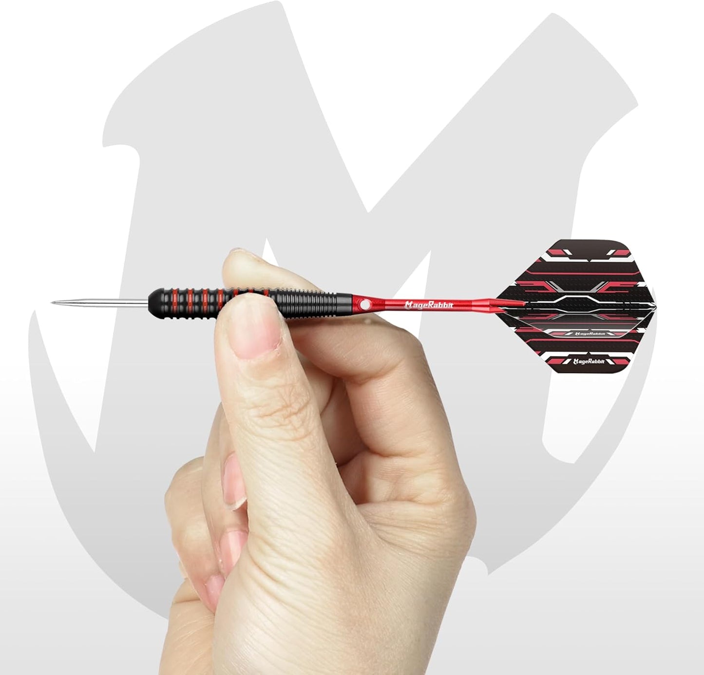 Steel Tip Darts Set, 12Pcs Metal Darts, 23 Grams, Steel Darts, 12Pcs Dart Shafts, Extra 24Pcs Dart Flights, Dart Tools,Dart Accessories, Dart Steel Tip Set