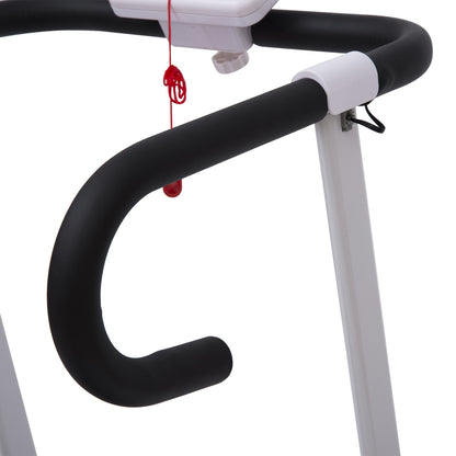 1-10Km/H Folding 1.25HP Treadmill Home Running Fitness Machine W/ Safety Stopper