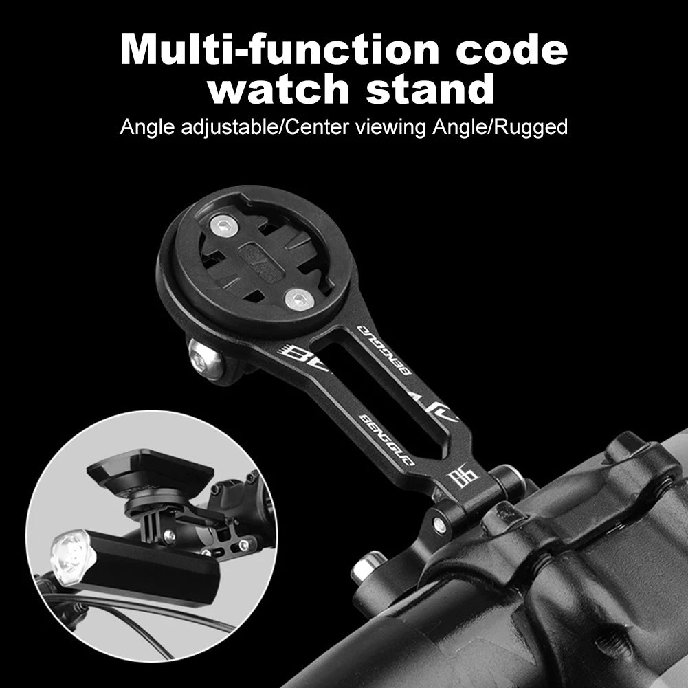 Adjustable Bicycle Mount Bike Accessories Extended Bike Computer Mount Combo Extended Mount for Bike Lights Sports Action Camera