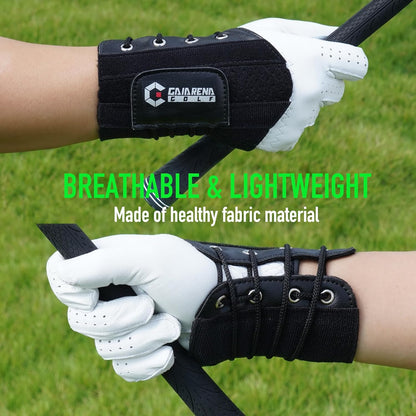 OLF Wrist Brace Wrist Hinge Swing Aid, Efficient Golf Swing Training Equipment, Wrist Hinge Trainer to Correct Wrist Angle and Muscle Memory