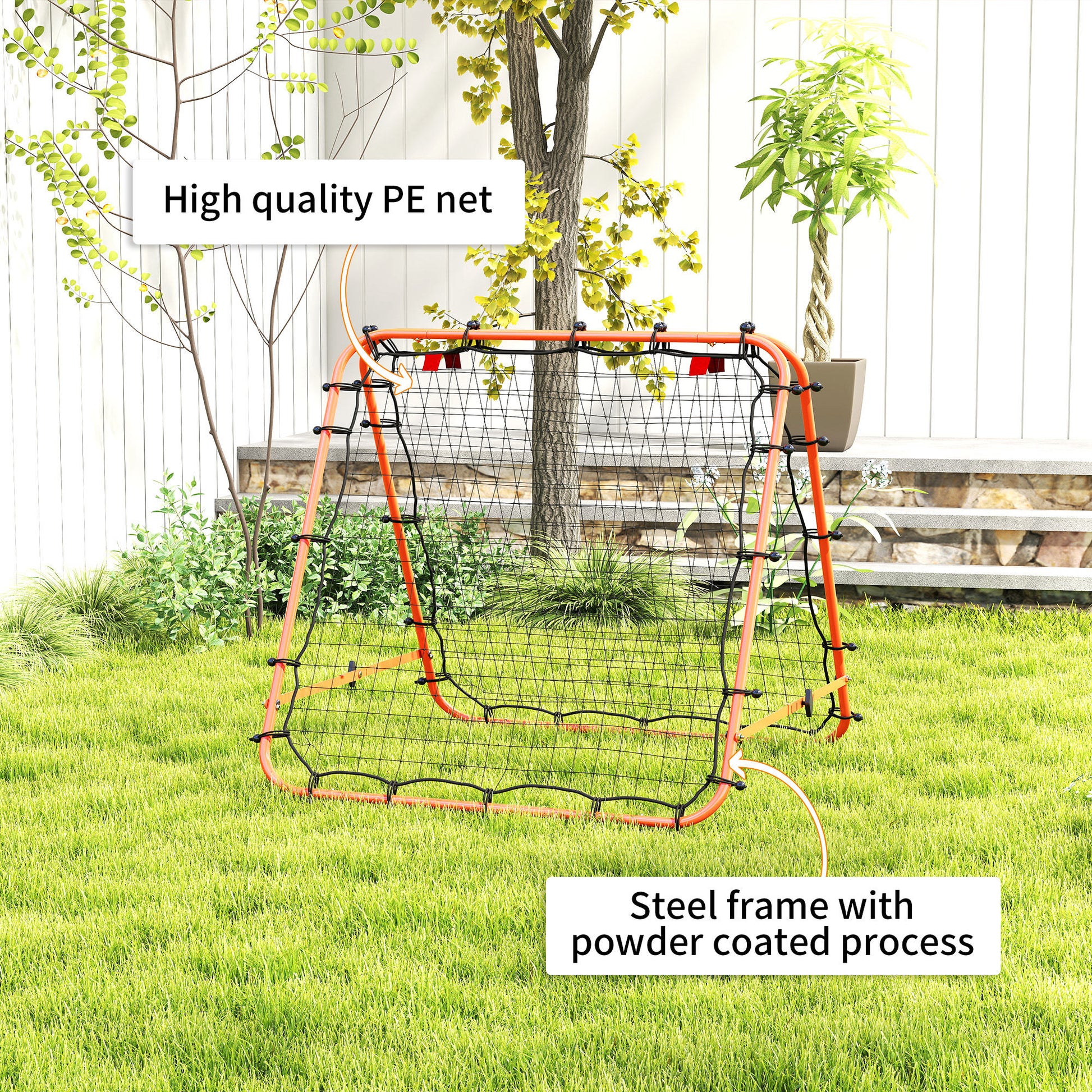 Outdoor Rebounder Net Football Goal Training Target Goal