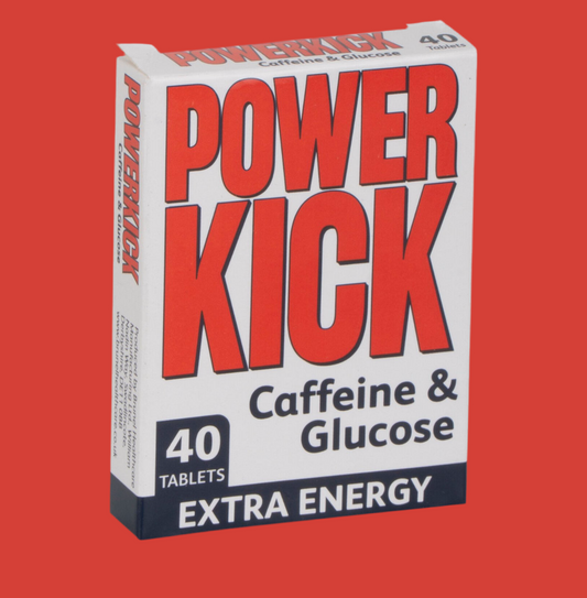 Caffeine & Glucose Supplements - 40 Tablets (6 Packs - 240 Tablets in Total)