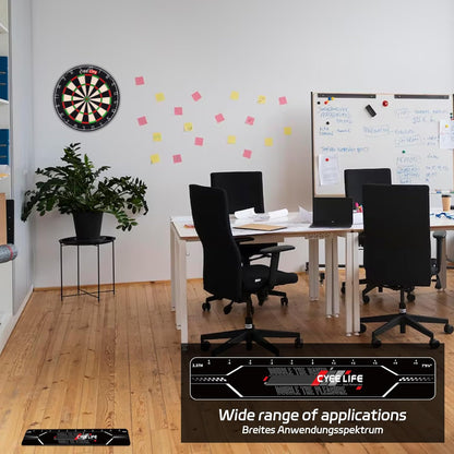 Dart Oche Line, Drop Marking, Dart Throwing Line Dart Accessories for Steel Darts and Soft Darts