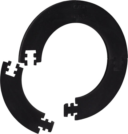 Dart Catchring R7, 4-Piece Protective Ring for 45 Cm Dartboard, Sturdy Wall Protection, EVA, Total Diameter 72 Cm