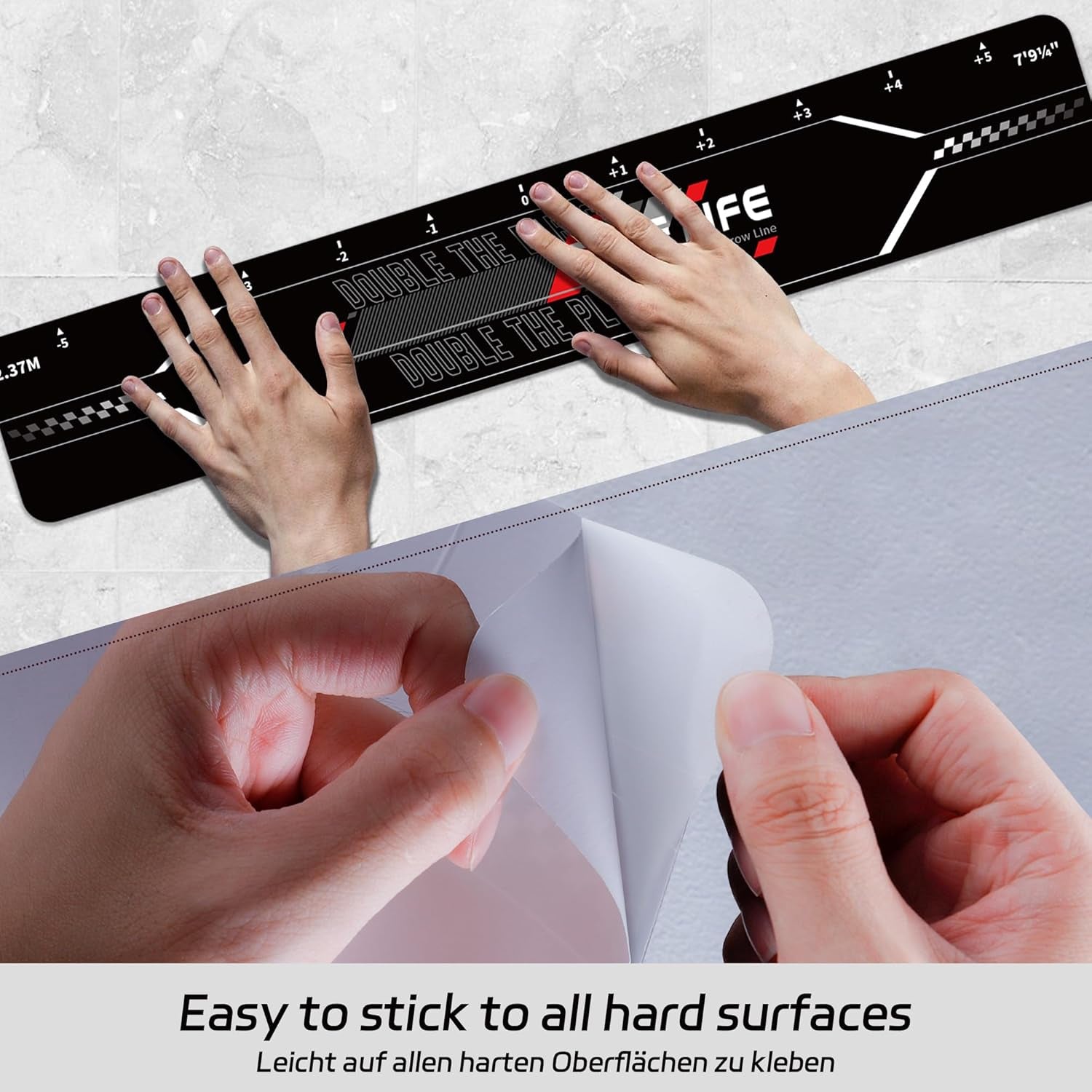 Dart Oche Line, Drop Marking, Dart Throwing Line Dart Accessories for Steel Darts and Soft Darts