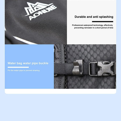 Lightweight Hydration Running Vest Backpack, Functional Hydration Vest Cycling,Running Backpack with 1.5L Water Bladder,Men Women Adjustable Water Running Vest