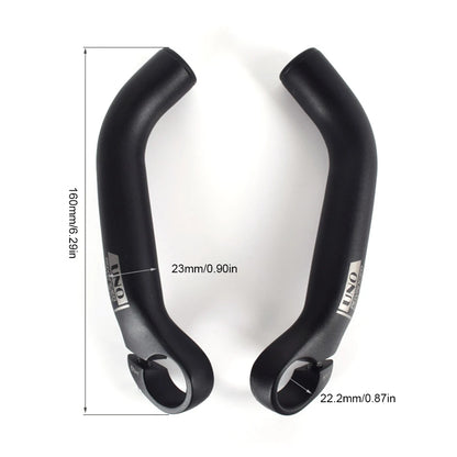1 Pair Auxiliary Riding Horn Rest Handlebars Lightweight Small Auxiliary Handlebar Bicycle Accessories Cycling Fatigue Relief