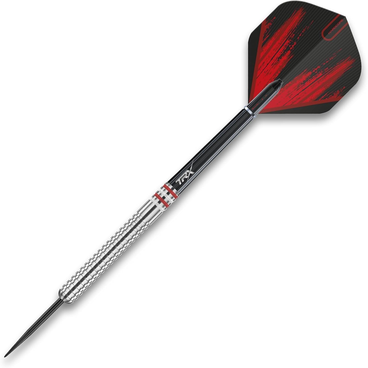 Raider Series: 23G Steel Tip Tungsten Darts Set - Professional Darts with Shafts (Stems) and Flights - Choice of Colour Available