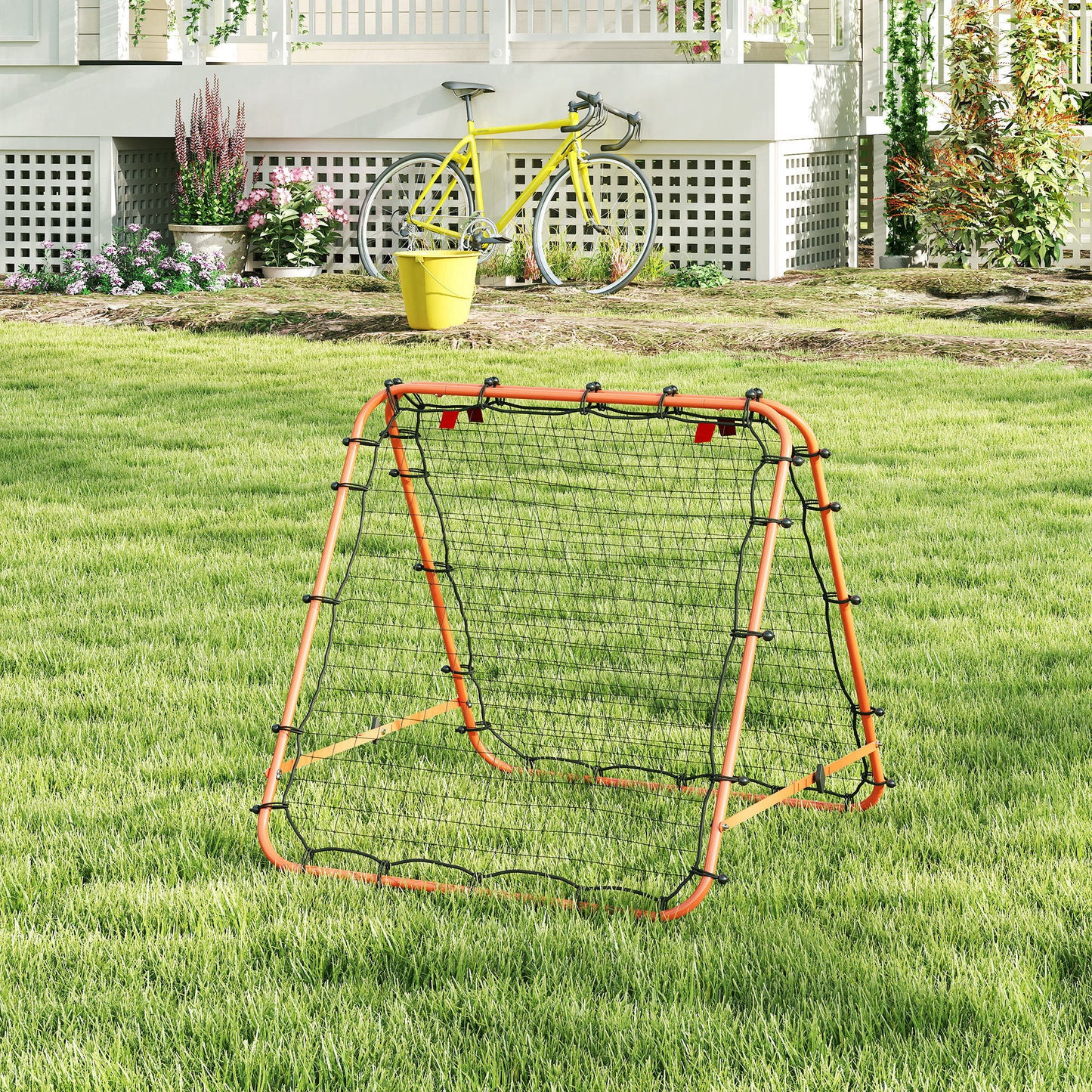 Outdoor Rebounder Net Football Goal Training Target Goal