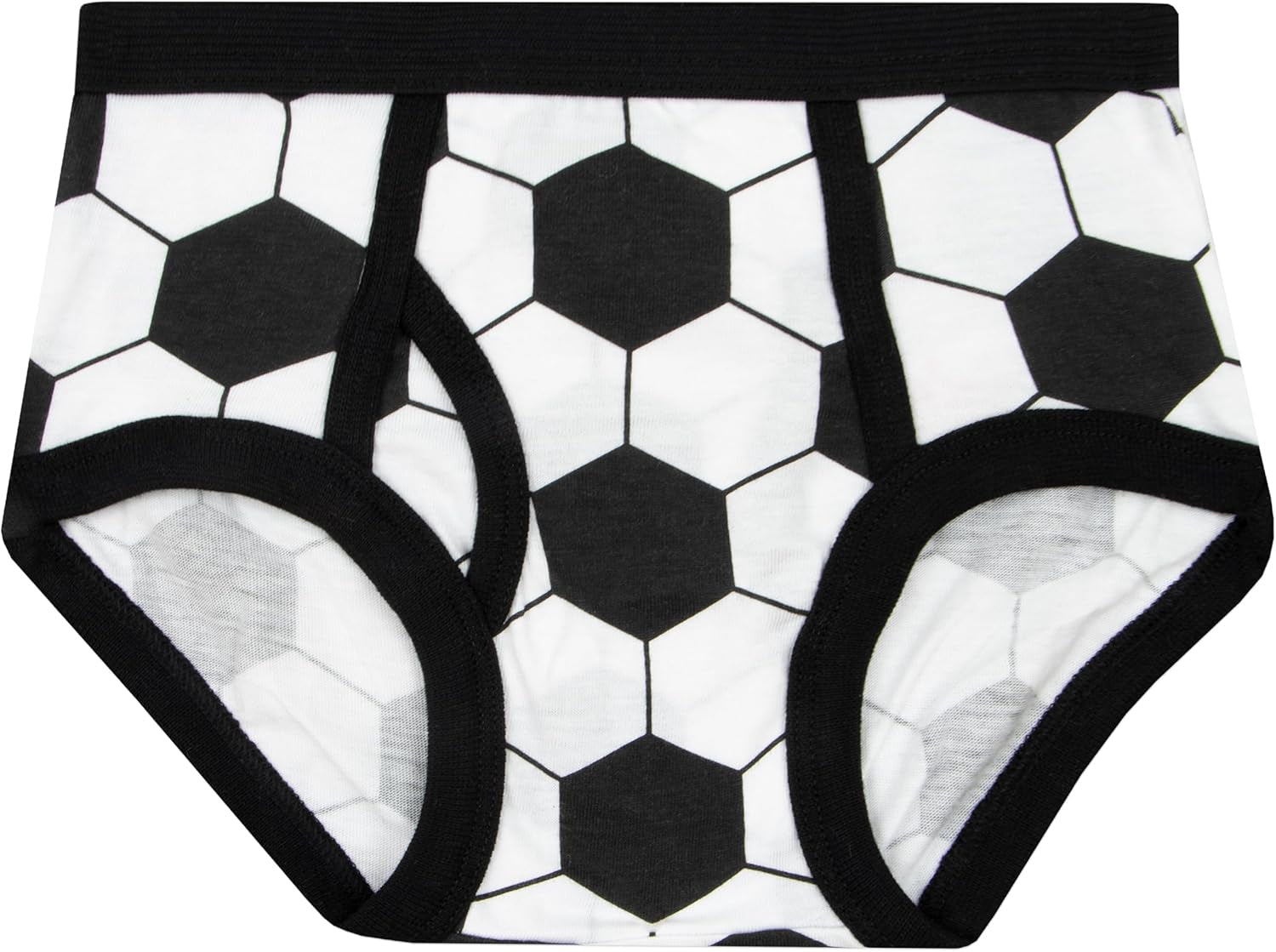 Boys Underwear | Football Briefs 5 Pack | Soft Cotton Boys Briefs | Ages 3 to 8 Years