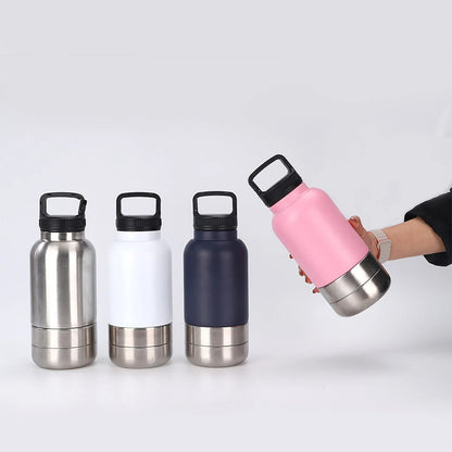 3 in 1 Dog Travel Water Bottle Stay Hydrated on Outdoor Adventures Camping Dog Water Bottle Portable