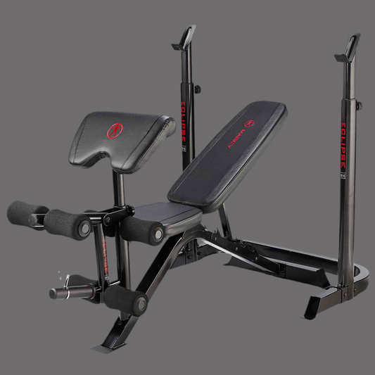 BE3000 Eclipse Weight Bench & Squat Rack