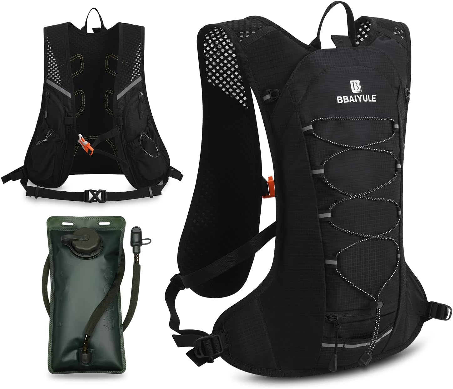 ® Hydration Pack with Hydration Bladder BPA Free|Large Big Cycling Backpack|Bike Backpack for Running Skiing Hiking Cycling|Backpack with Hydration System