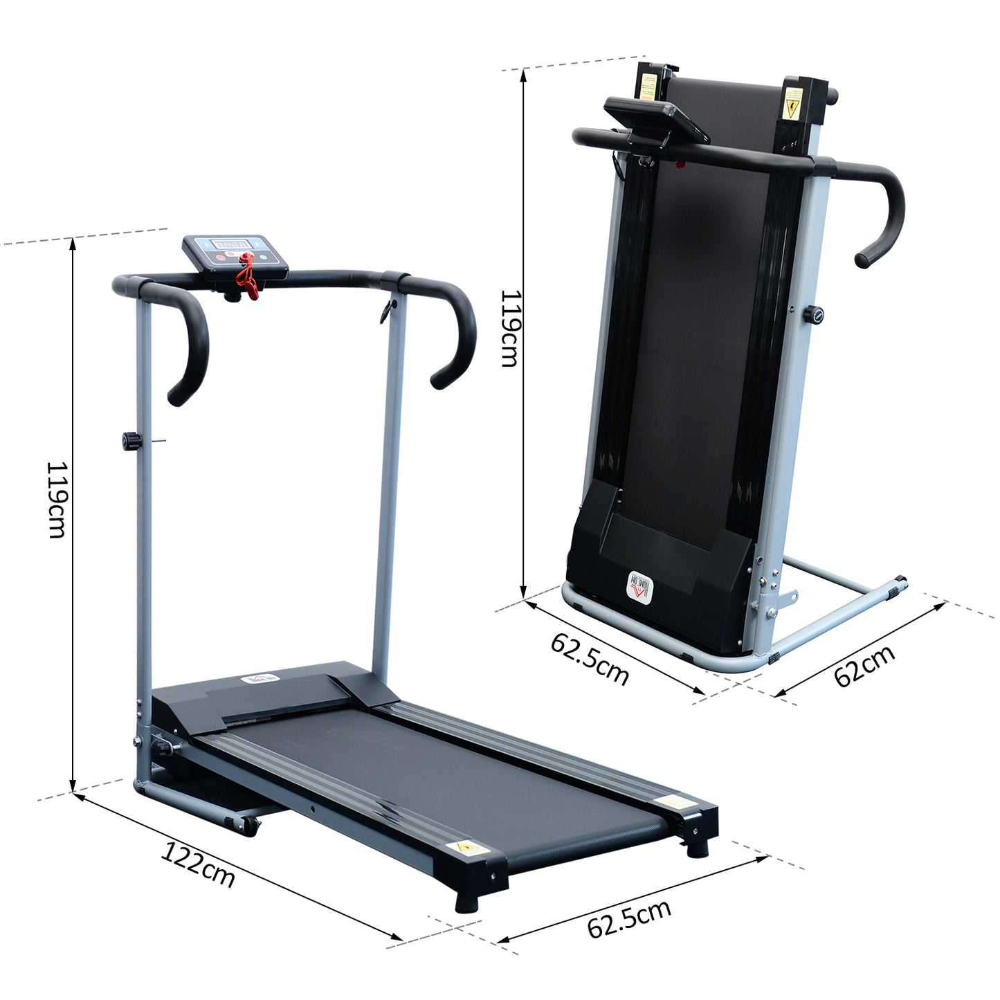 Motorised Electric Treadmill Running Machine Fitness Folding Exercise Run
