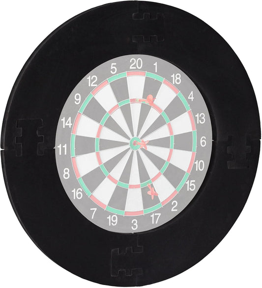 Dart Catchring R7, 4-Piece Protective Ring for 45 Cm Dartboard, Sturdy Wall Protection, EVA, Total Diameter 72 Cm