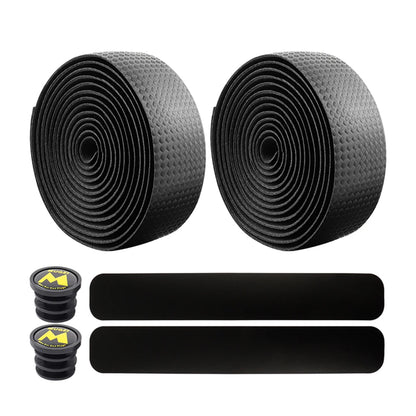 MUQZI Soft Road Bike Bicycle Handlebar Tape Wrap Cycling Damping Anti-Slip PU EVA Bicycle Handle Belt Straps Cycling Accessories