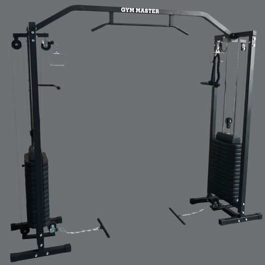 GYM MASTER 180Kg Cable Crossover Machine Equipment Pull up Multi Station Cage