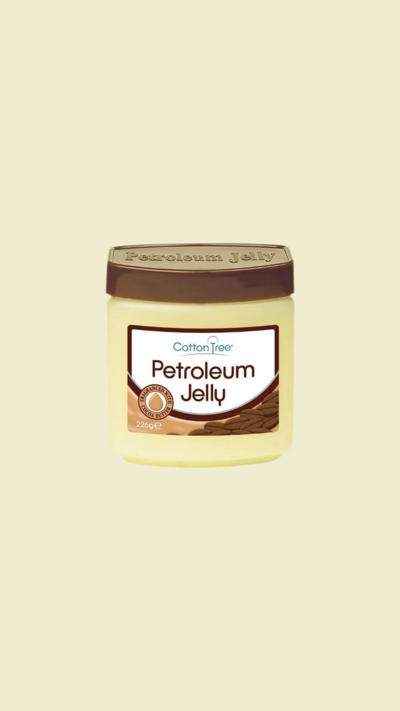 Jumbo Petroleum Jelly 226G Cocoa Butter Daily Skin Body Care