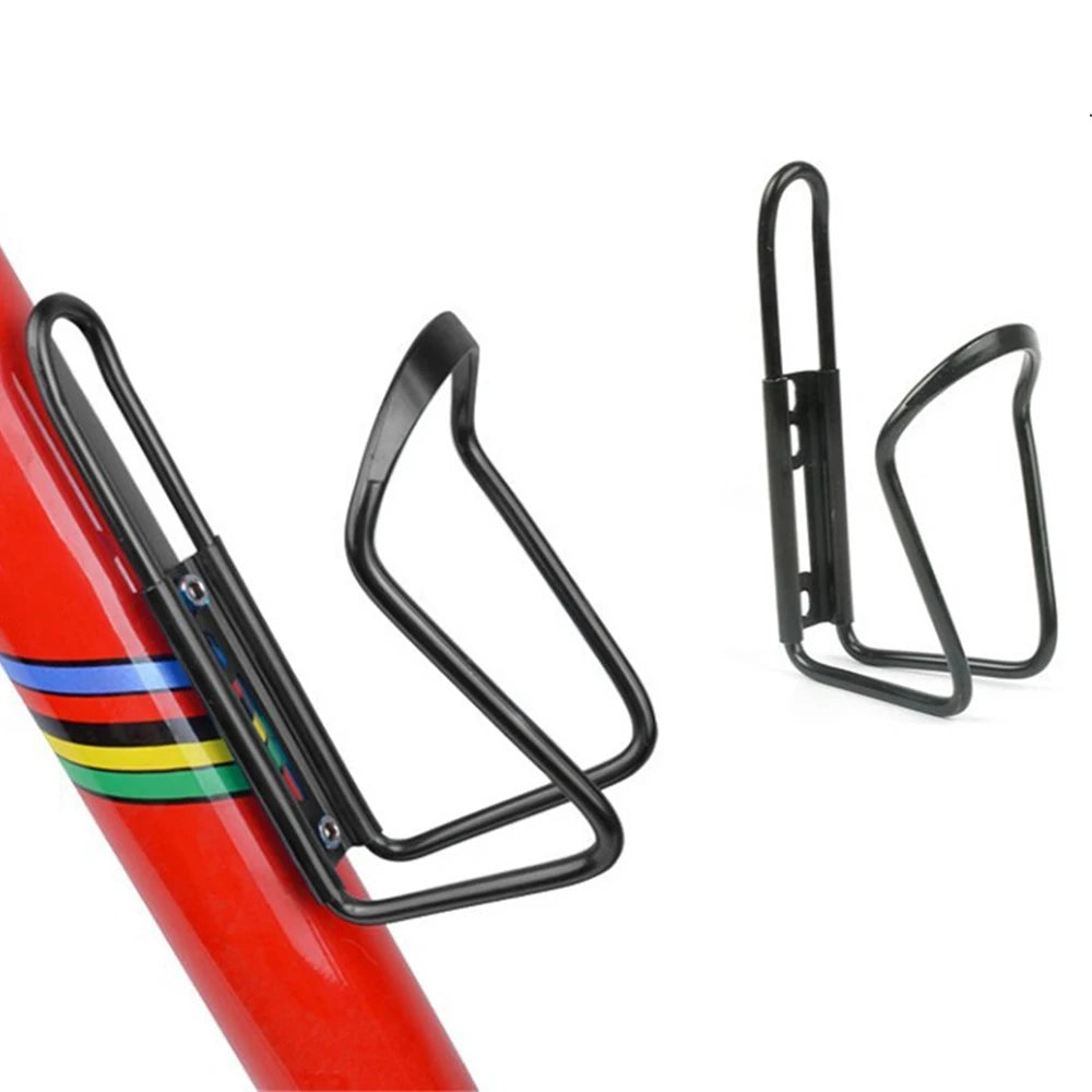 2PCS Aluminum Alloy Water Bottle Holder Sports Bicycle Cycling Drink Rack Cage