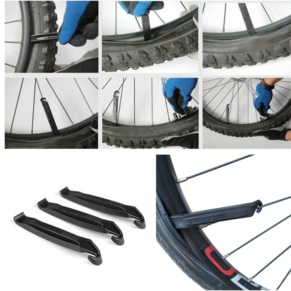 Tyre Levers Bicycle Cycling Bike Road MTB Changing Puncture Repair Tools Rim UK