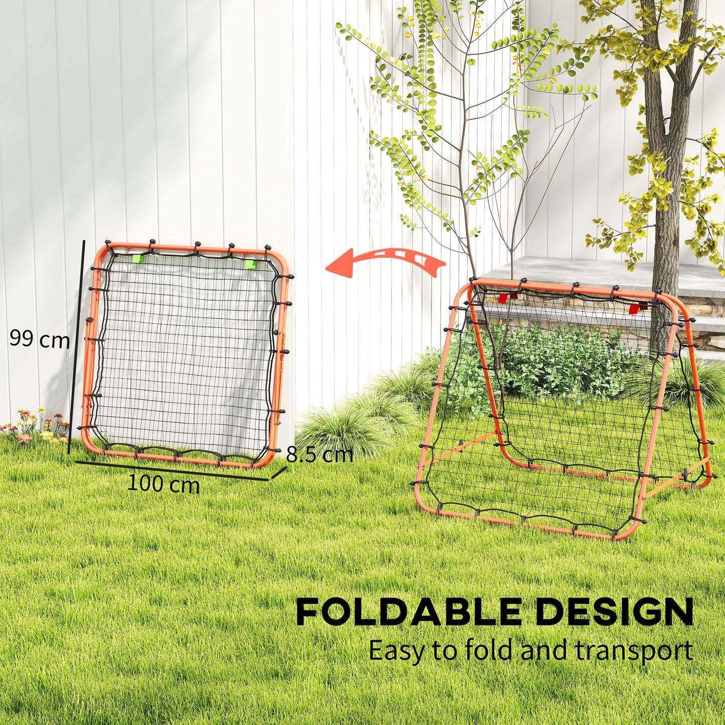 Outdoor Rebounder Net Football Goal Training Target Goal