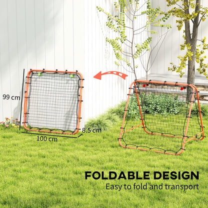 Outdoor Rebounder Net Football Goal Training Target Goal