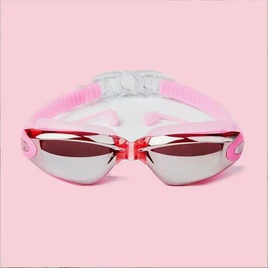 2024 Hot anti Fog Swimming Goggles Uv Glasses Adjustable Earbuds Mya Adult UK