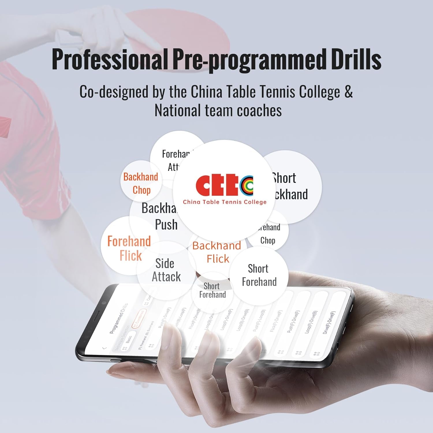 Table Tennis Robot Automatic Ping Pong Ball Machine, Table Tennis Accessories Serve Trainer for Home and Office Use