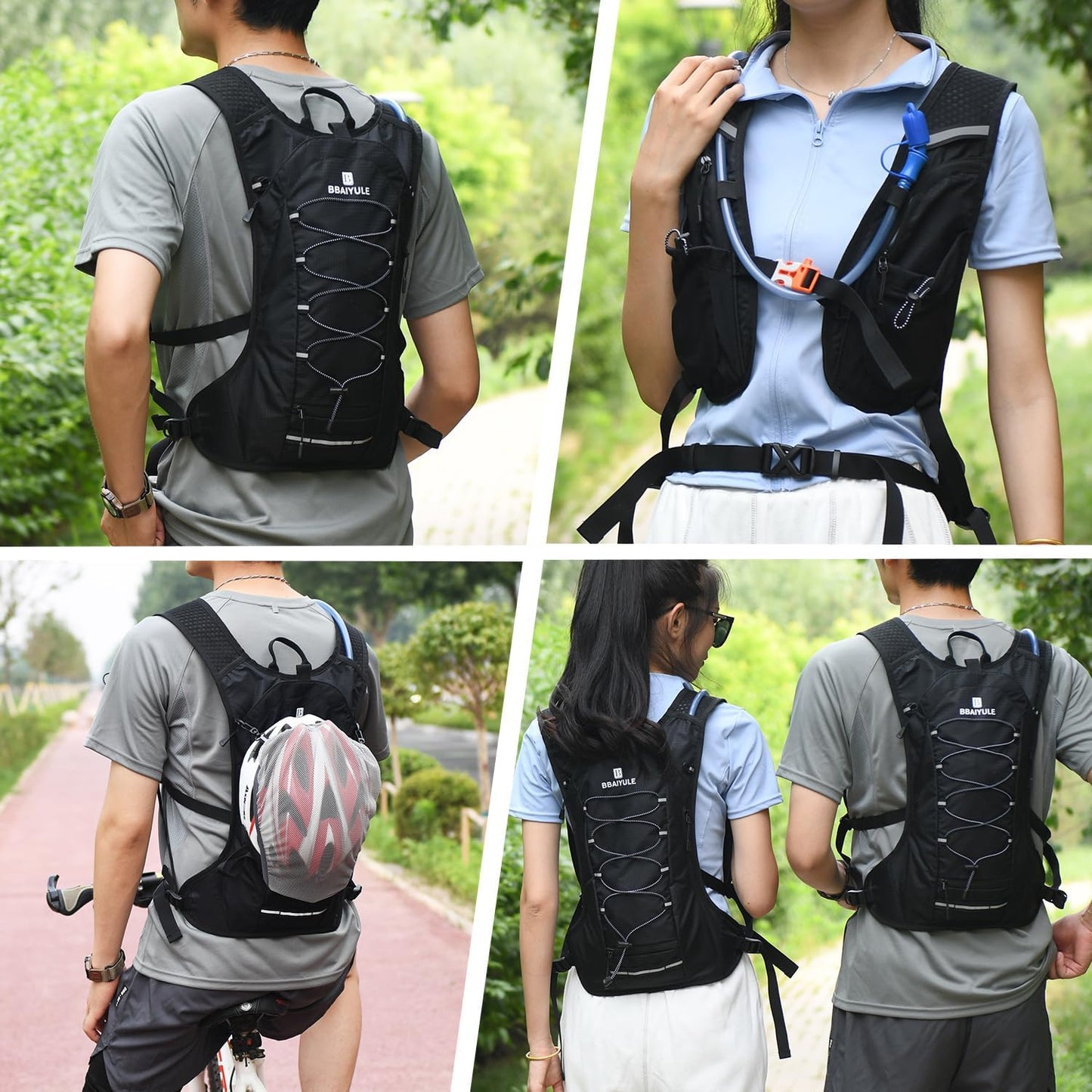 ® Hydration Pack with Hydration Bladder BPA Free|Large Big Cycling Backpack|Bike Backpack for Running Skiing Hiking Cycling|Backpack with Hydration System