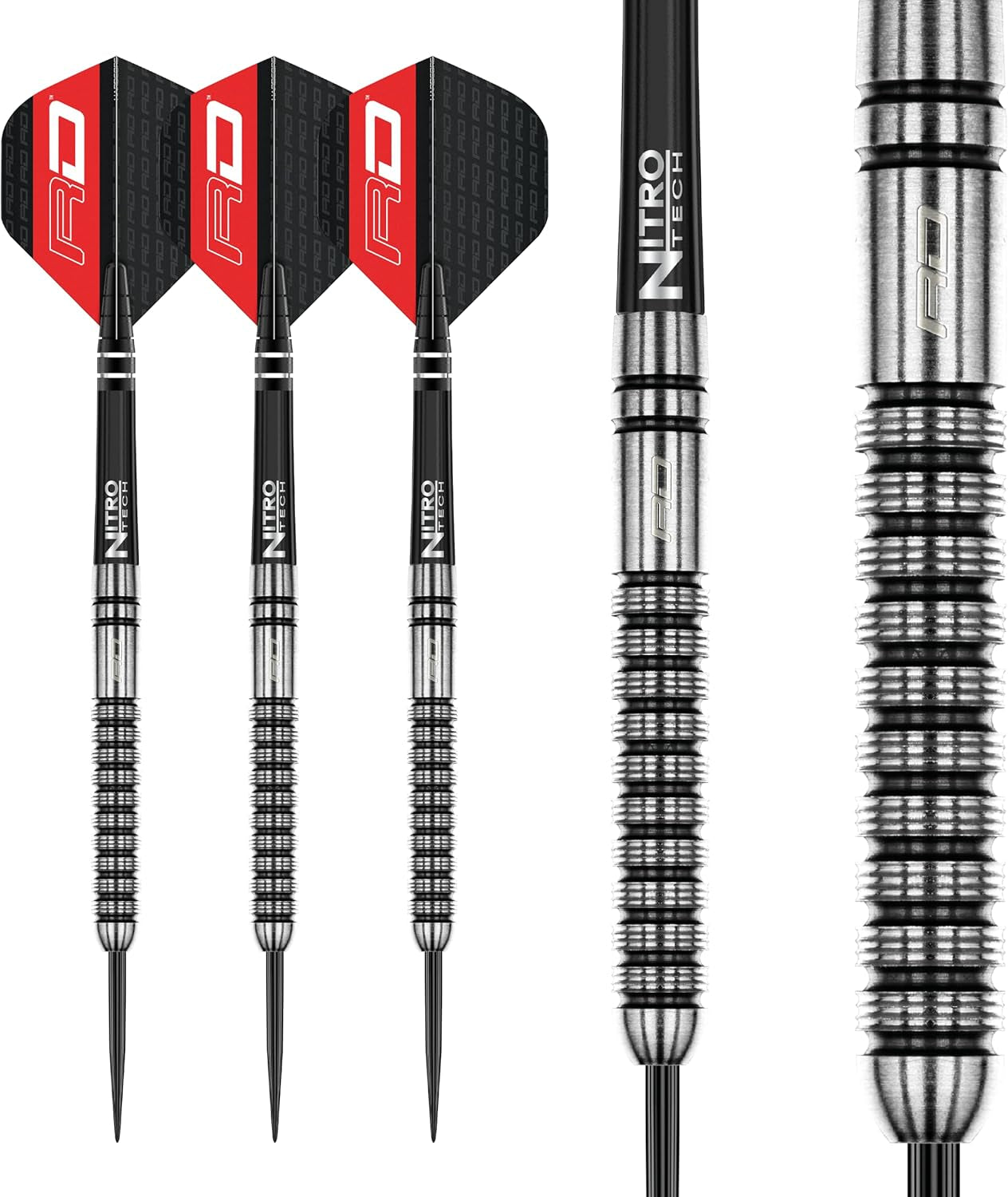 Gian Van Veen Premium Tungsten Darts Set with Flights and Stems
